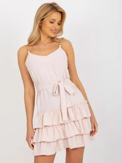 Sukienka damska, różowa, Lakerta