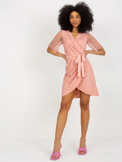 Sukienka damska, różowa, Lakerta