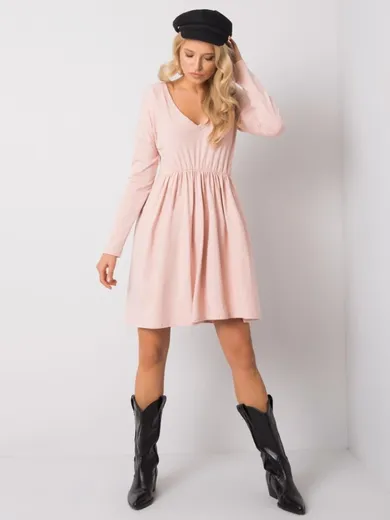 Sukienka damska, różowa, Rue Paris