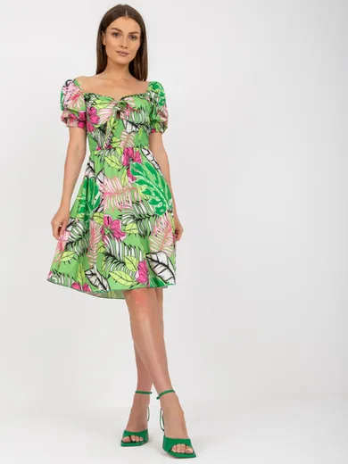 Sukienka damska, zielona, Italy Moda