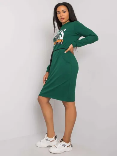 Sukienka damska, zielona, Lakerta