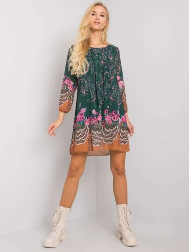 Sukienka damska, zielona, Och Bella