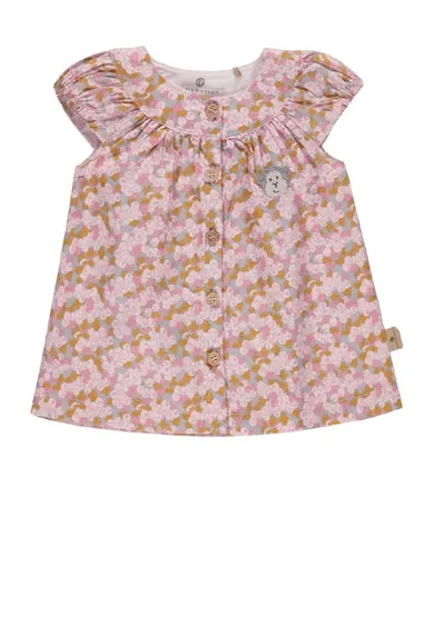 Sukienka dziewczęca bez rękawów, bawełna organiczna, mix, Bellybutton