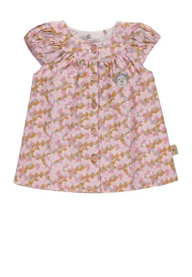 Sukienka dziewczęca bez rękawów, bawełna organiczna, mix, Bellybutton