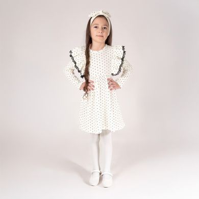 Sukienka dziewczęca z długim rękawem, mix, Nicol