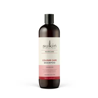 Sukin, Colour Care, Szampon pielęgnujący kolor do włosów farbowanych, 500 ml