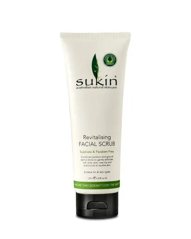 Sukin, Facial Scrub, oczyszczający peeling do twarzy, 125 ml