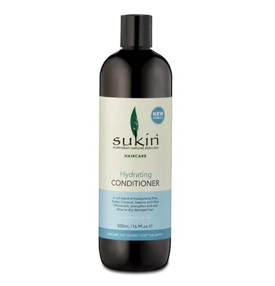 Sukin, Hydrating Conditioner, odżywka nawilżająca do włosów suchych i normalnych, 500 ml