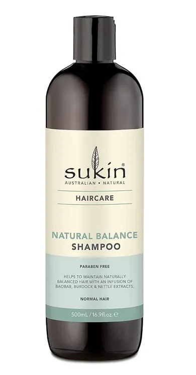 Sukin, Natural Balance, szampon normalizujący, 500 ml