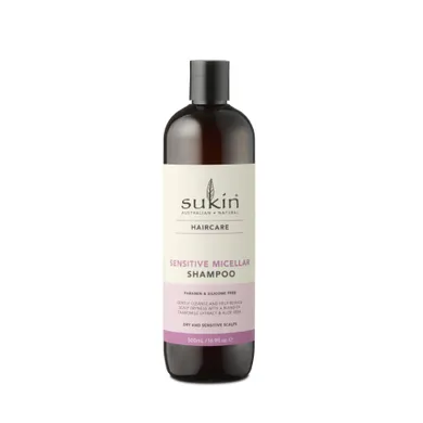 Sukin, Sensitive, delikatny szampon micelarny, 500 ml