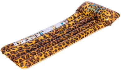 Sun Club, dmuchany materac, leopard, 169-69-25 cm