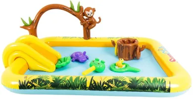 Sun Club, plac zabaw, basen dmuchany, zwierzątka, 214-167 cm
