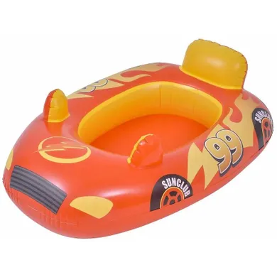 Sun Club, ponton plażowy, auto, pomarańczowy, 86-60,5 cm