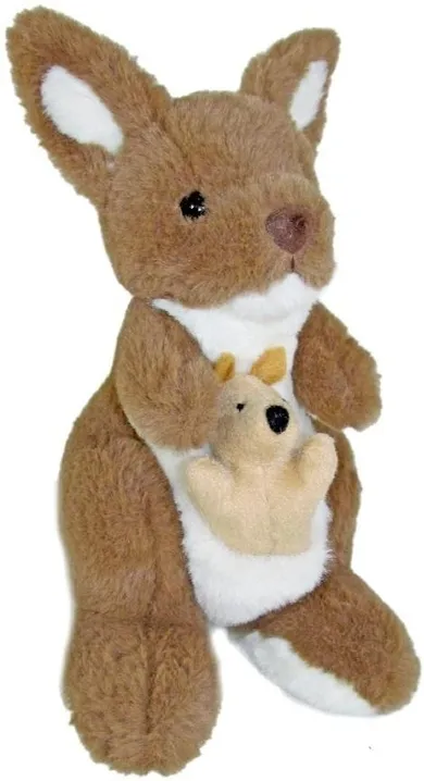Sun-Day, Kangur z dzieckiem, maskotka, 22 cm