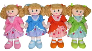 Sun-Day, lalka szmaciana, 50 cm, 1 szt.