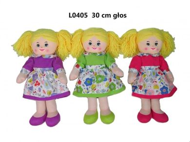 Sun-Day, lalka szmacianka, interaktywna, 30 cm, 1 szt.