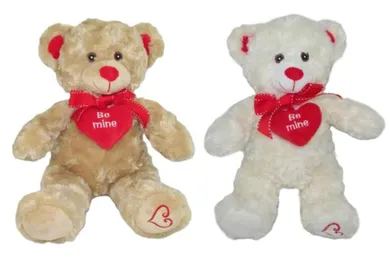 Sun-Day, Miś z sercem, Be mine, maskotka, 20 cm, 1 szt.
