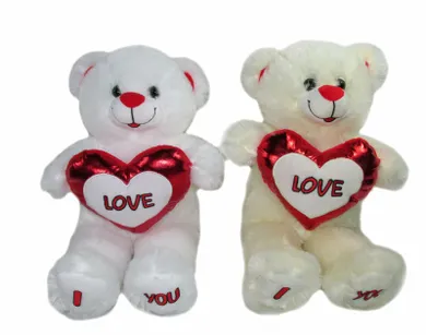 Sun-Day, Miś z sercem, maskotka, 30 cm