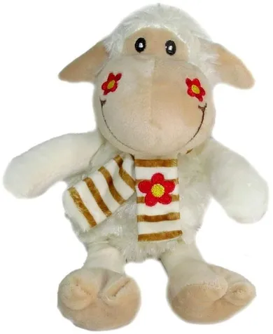 Sun-Day, Owieczka, maskotka, brązowa, 25 cm