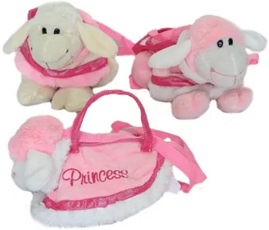 Sun-Day, Owieczka z torebką, maskotka, 25 cm