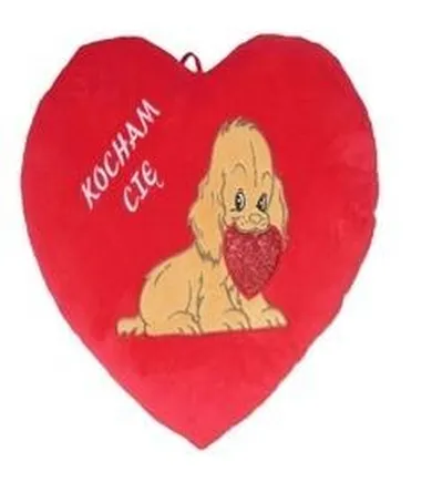 Sun-Day, Pies, Kocham Cię, maskotka, 48 cm