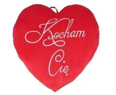 Sun-Day, Serce, Kocham Cię, maskotka, 15 cm