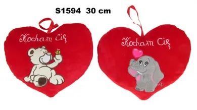 Sun-Day, Serce, Kocham Cię, maskotka, 30 cm, 1 szt.