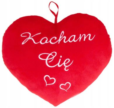 Sun-Day, Serce, Kocham Cię, maskotka, 30 cm