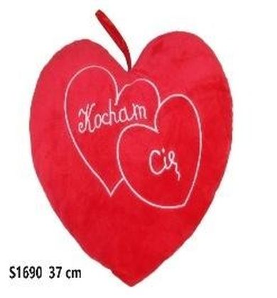 Sun-Day, Serce, Kocham Cię, maskotka, 37 cm