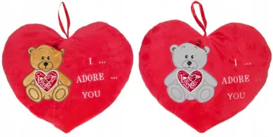 Sun-Day, Serce, Miś z serduszkiem, I Adore You, maskotka, 25 cm, 1 szt.