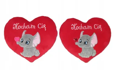 Sun-Day, Serce, Słonik, Kocham Cię, maskotka, 15 cm, 1szt.