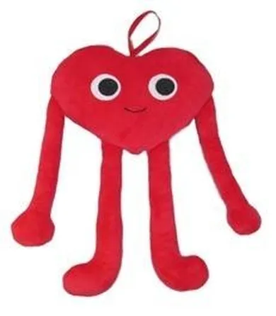 Sun-Day, Serce z nogami, maskotka, 30 cm