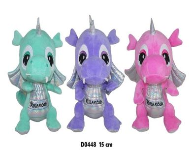 Sun-Day, Smok "Kraków", maskotka, 15 cm, 1 szt.