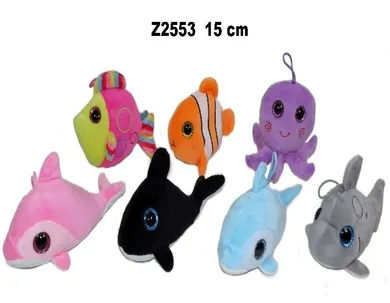 Sun-Day, Zwierzęta morskie, maskotka, 15 cm, 1 szt.