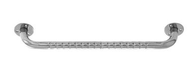 Sundo, poręcz łazienkowa, stal nierdzewna, karbowana, 80 cm