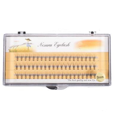 Sunone, Nesura, kępki rzęs, premium, 9mm, 60 szt.