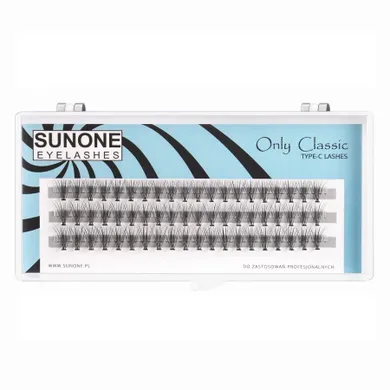 Sunone, Only Classic, kępki rzęs, standard, 12mm, 60 szt.