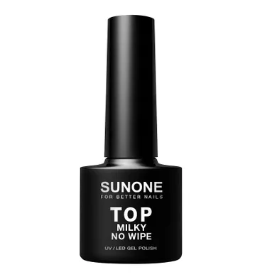 Sunone, Top Milky No Wipe, mleczny top hybrydowy, 5g