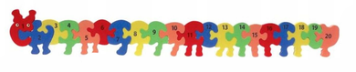 Sunta, Gąsienica, puzzle piankowe