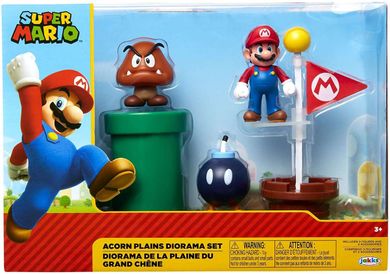 Super Mario, Acorn Plains, zestaw figurek