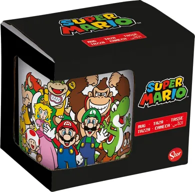 Super Mario, Group, kubek ceramiczny, 325 ml