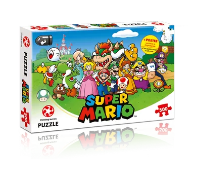 Super Mario, puzzle, 500 elementów