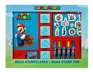 Super Mario, zestaw stempli do zabawy