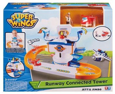 Super Wings, wieża kontrolna, zabawka chłopięca