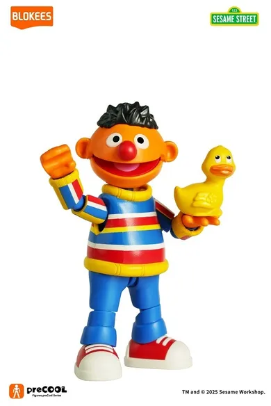 Superbuzz, Blokees, Sesame Street, figurka kolekcjonerska, Ernie