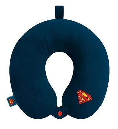 Superman, poduszka, rogal, 30 cm