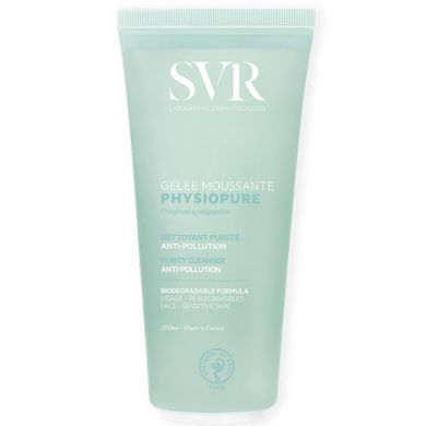 SVR, Physiopure Gelee Moussante, żel do mycia skóry twarzy, 200 ml