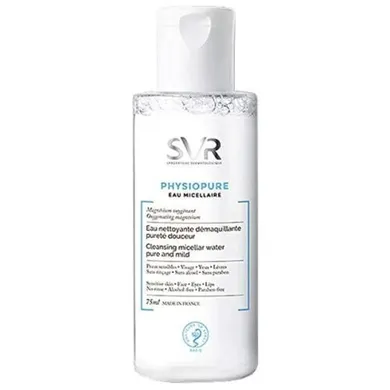 SVR, Physiopure Micellar Wate, płyn micelarny do demakijażu, 75 ml