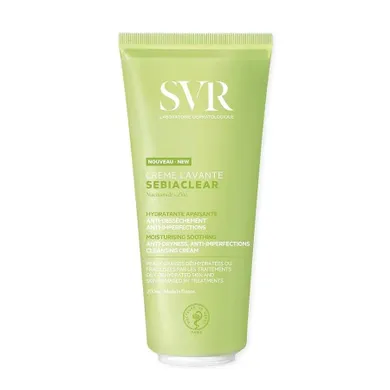 SVR, Sebiaclear Creme Lavante, kojący krem oczyszczający, 200 ml