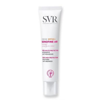 SVR, Sensifine AR Creme SPF50+, kojący krem dla skóry naczynkowej, 40 ml